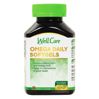 WELLCARE - Omega Daily Softgels