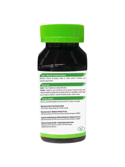 WELLCARE - Vitamin B-Complex - Image 3